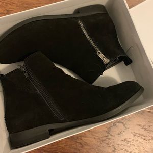 Black Steve Madden Ankle Booties size 9.5